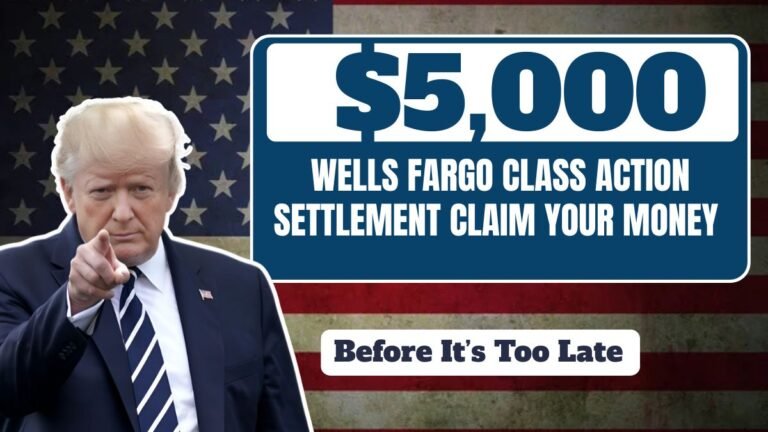 $5,000 Wells Fargo Class Action Settlement – Claim Your Money Before It’s Too Late