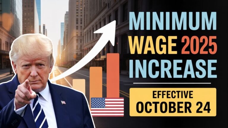 U.S. Minimum Wage Increase 2025: New Hourly Pay Rates Effective October 24